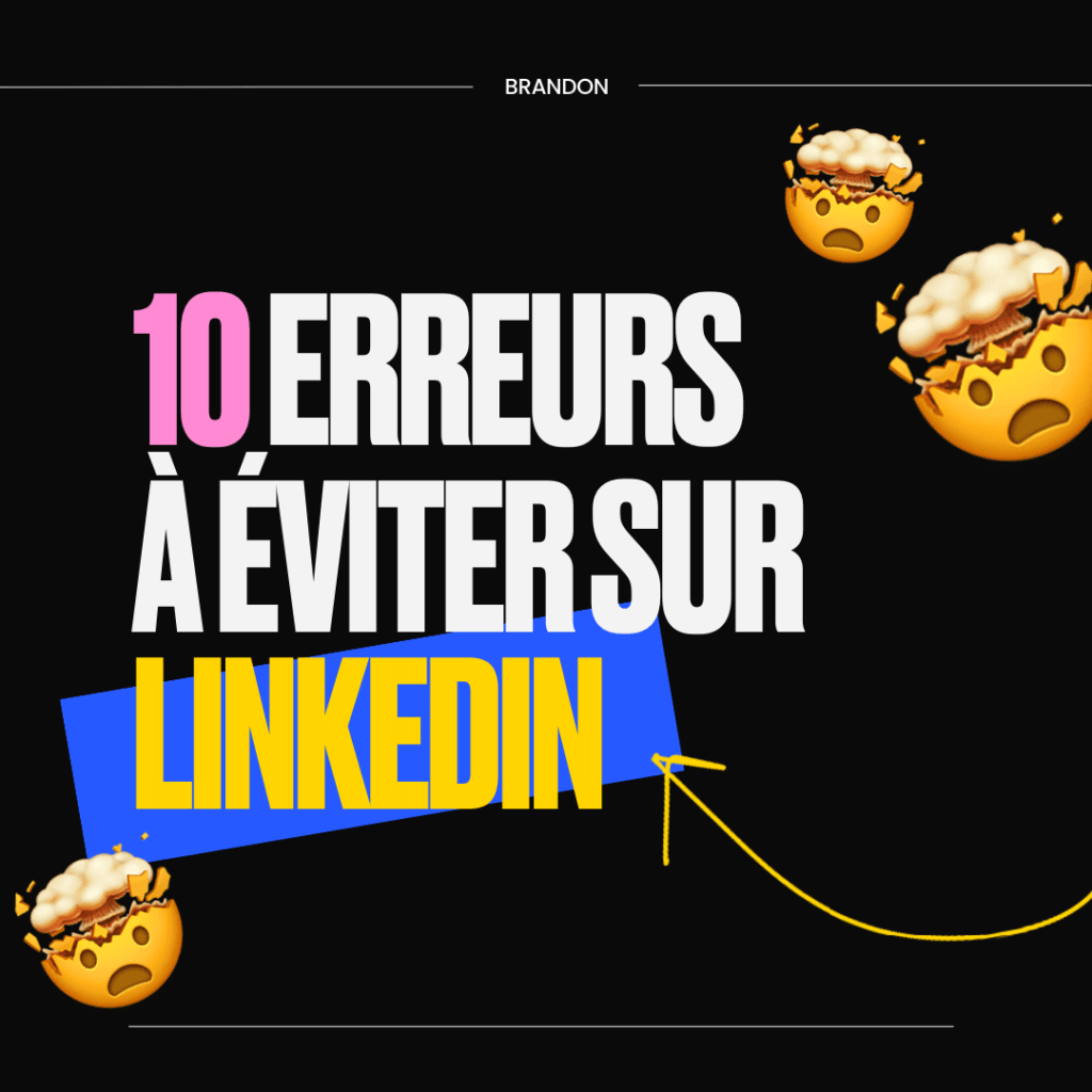 10 erreurs linkedin