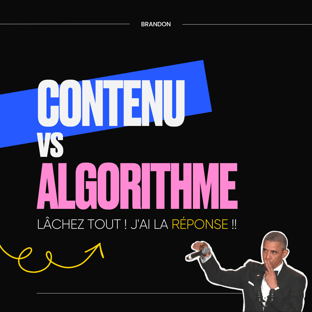 Contenu VS Algorithme