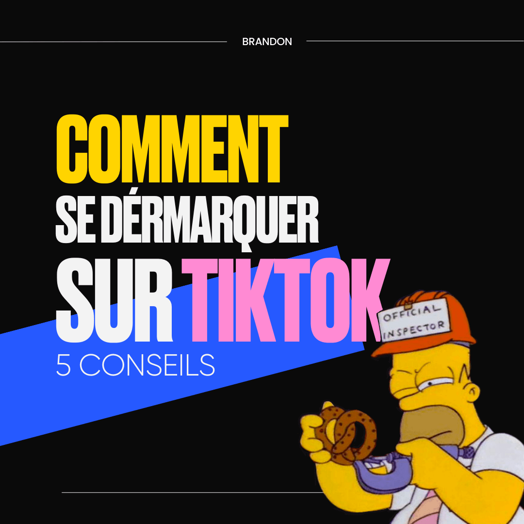 Comment se démarquer sur tiktok